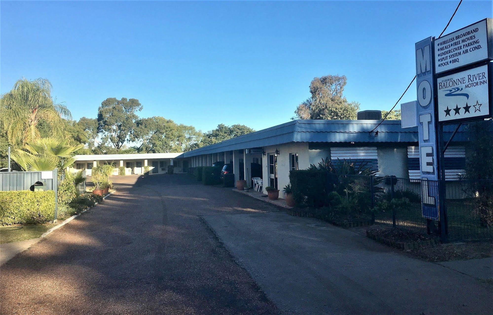 Balonne River Motor Inn St. George Exterior foto